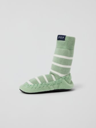 Mokasiner - 18 - 19 - barneklær - green - Polarn O. Pyret