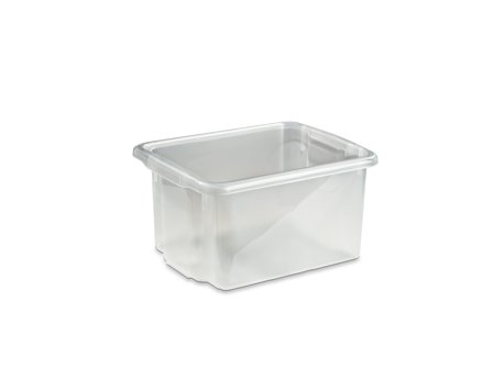Nordiska Plast 72600500 Förvaringslåda 23 l Transparent, Förvaring