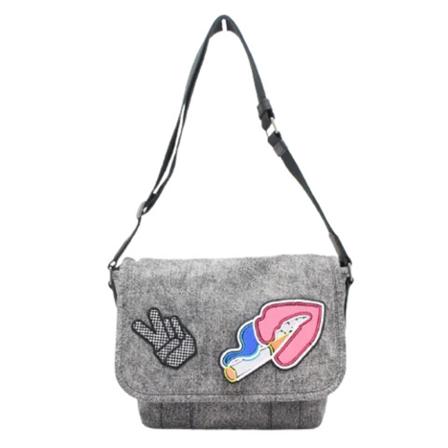 Marc Jacobs Pre-owned, Pre-owned Canvas shoulder-bags Grijs, Dames, Maat:ONE Size