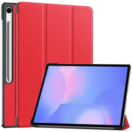 Samsung Galaxy Tab S10 FE+ Skal Custer Pure Color 3-Faldig Smart Läderfodral
