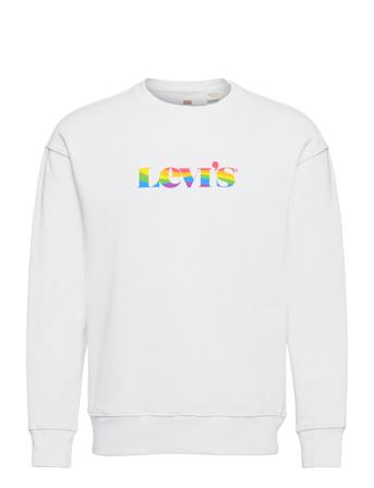 Relaxd Graphic Crew Pride Logo White LEVI ́S Men