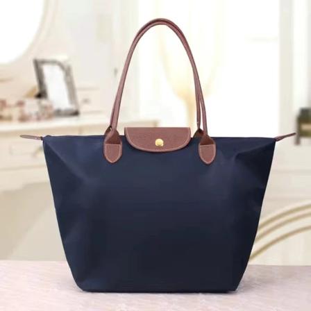 Nye Longchamp Le Pliage-vesker for kvinner Z X marineblå marineblå M DXGHC