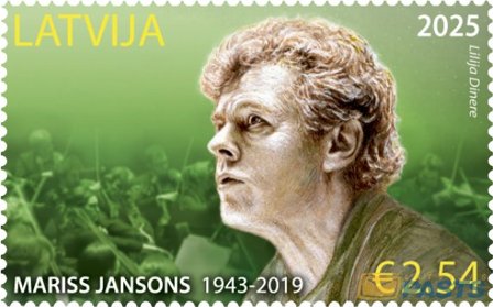 Letland - Mariss Jansons / Conducto - Postfrisk frimærke