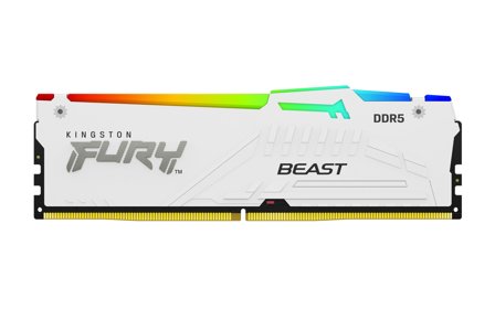 Kingston FURY Beast RGB - DDR5 - modul - 32 GB - DIMM 288-pin - 6000 MHz / PC5-48000 - ikke-bufret