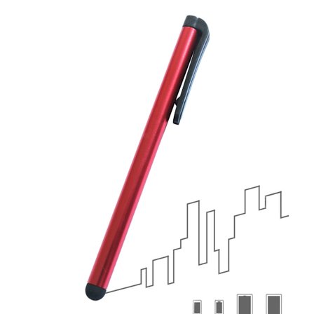 Universal 7.0 Kapacitiv Pekskärm Stylus Penna Metall Pekskärm Penna för Tablet PC Telefon