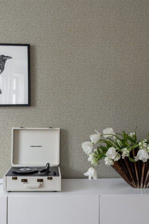 Duro Tapet, Folke 538-02 Flora, L, Beige, Färg & tapeter