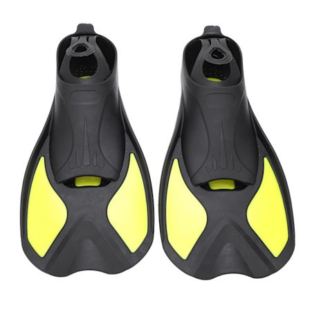 Komfortable svømmeføtter, smart kort blad for forbedret effektivitet, elastomer fotlomme sikrer en tettsittende passform, sklisikker såle fremmer