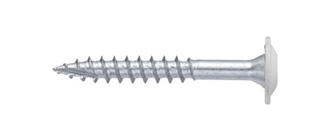 VSB Jumbo JV6185 Montageskrue TX-30, hvid 6,0 x 85 mm, pakke med 100, Befæstelse
