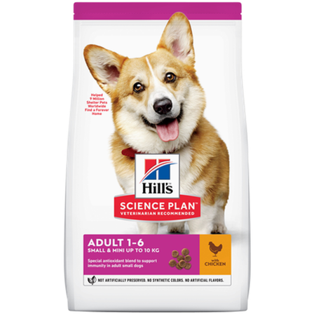 Hills Science Plan - Adult Small/Mini Chicken 6kg - Hund - Hundefôr & hundemat - Tørrfôr for hund - ZOO.no