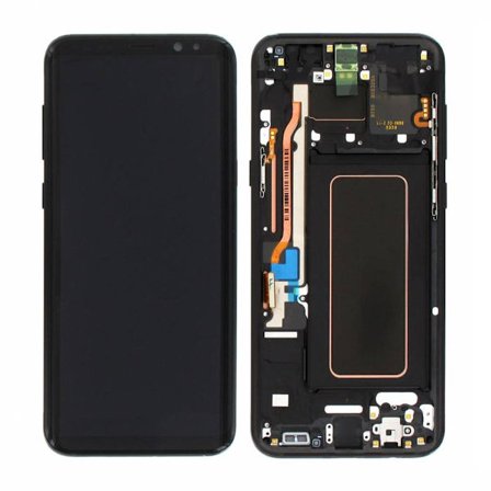 Samsung Galaxy S8 Plus (SM-G955F) Skärm med LCD Display Original - Svart