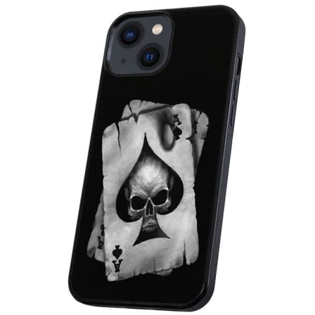 iPhone 14 - Kuoret/Suojakuori Kallo Pelikortti