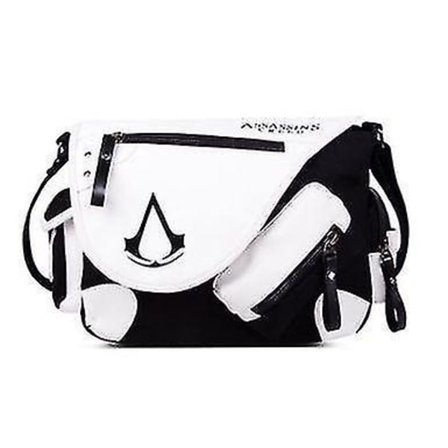 Handväskor assassin's creed axelväska messenger bag cosplay