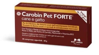 Carobin Pet Forte 30 Compresse - Integratore per Animali