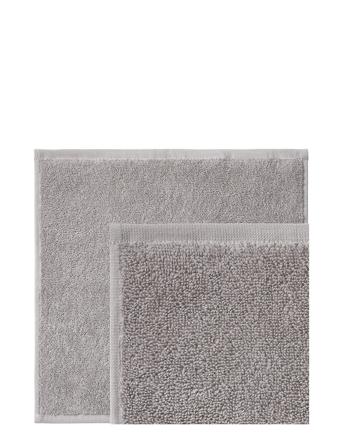 Plain Wash Towel Home Textiles Bathroom Textiles Towels & Bath Towels Guest Towels Grå Boss Home