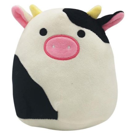 20 cm Squishmallow pute koselig leketøy ROSA HUND ROSA HUND