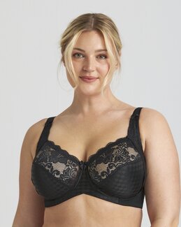 Sparkle Bra bygel-bh Svart - B95 - Miss Mary