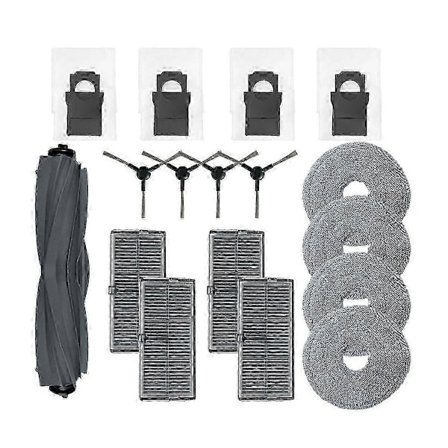 Egnet til L10s Ultra Gen 2 / L30s Ultra reservedele tilbehør hovedsidebørste Hepa filter moppeklud støvpose