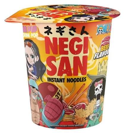 ONE PIECE - Cup Noddles - Robin/Franky/Brook - Beef