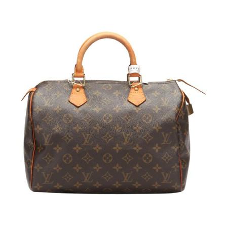 Louis Vuitton Vintage Pre-owned Speedy 30 Monogram Håndtaske Brun, Dame Vintage Tasker, Størrelse: ONE Size