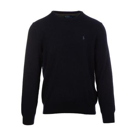Ralph Lauren Round-neck Strik Blå, Herre Strik