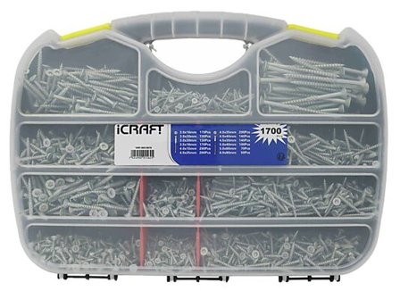 ICRAFT SKRUESETT 12 DIMENSJONER SH TX 1700 DELER