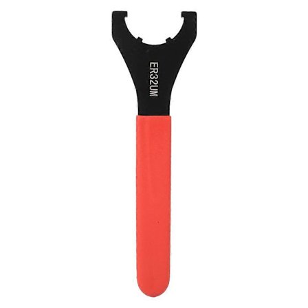 Spennmutter-nøkkel, høykarbonstål, CNC-spennhylse-chucknøkkel for ER-type skaft ER32