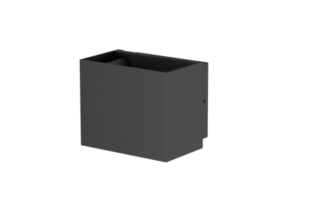 Aneta Lighting Lillesand 71052-15 Vegglampe 10 W LED, 3000 K, svart, Belysning