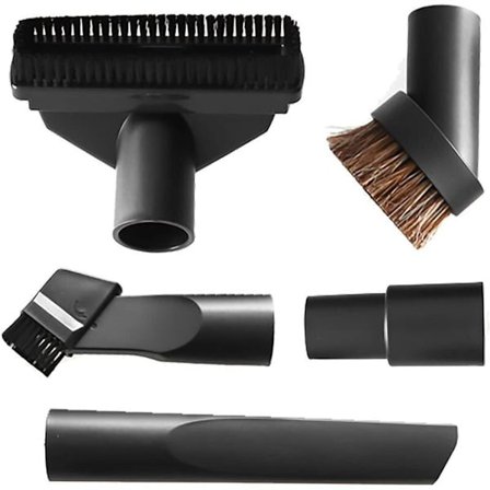 Støvsugermunnstykke, 5 deler støvsugerbørstetilbehør for støvsuger universal støvsuger
