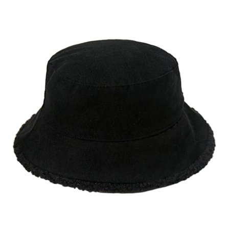 Bucket Hat Fisherman Cap SVART