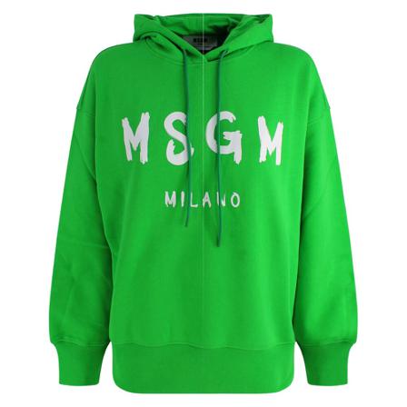 Msgm Sweatshirt Grøn, Herre Hættetrøjer