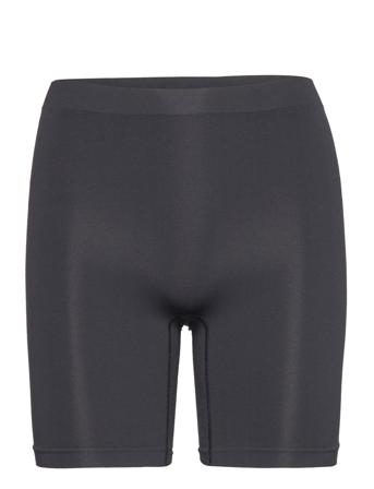 Brief Seamless Boxer High Lingerie Shapewear Bottoms Svart Lindex