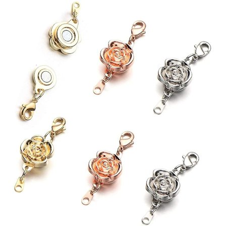 Låsende Magnetiske Spænder til Halskæder og Armbånd Smykkefremstilling Spændeomformer