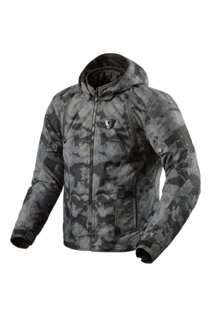 Giacca Moto REV'IT! Flare 3 H2O Camo/Grigio Scuro M