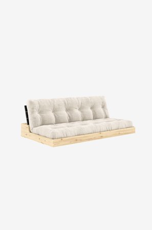 Karup Design - Base Bäddsoffa Tre sittplatser - Vit - Bäddsoffor - Från Homeroom