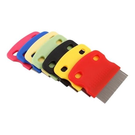 Vvikizy Loppekam til Hunde og Katte, Rustfrit Stål Kæledyrsbørste