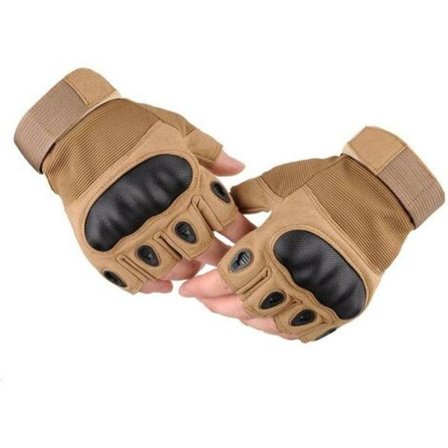 Motorcykelhandsker, Hårde Touchscreen Kørehandsker (M Brun Ulv)