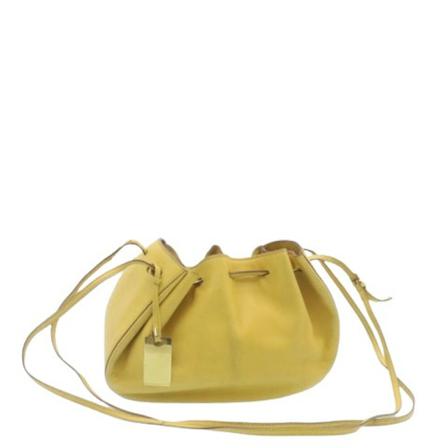 Gucci Vintage Pre-owned Shoulder Taske Gul, Dame Vintage Tasker, Størrelse: ONE Size