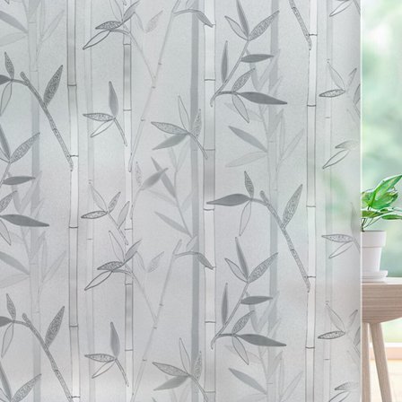 Et stykke (hvid, ca. 45*200cm) Blackout Vindue Film Elektrost