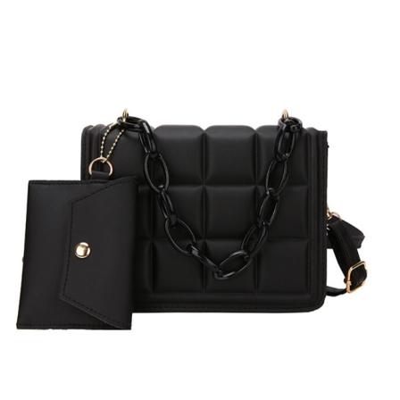 Skulderveske Crossbody Bag Liten firkantet veske