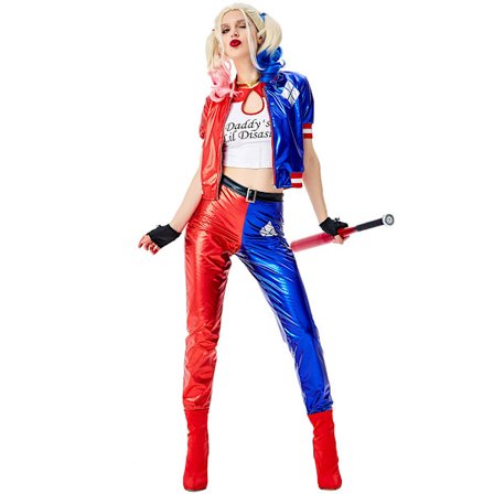 Harley Quinn Barnedrakt for Barn Monsterjakke Voksen L (150-160CM)