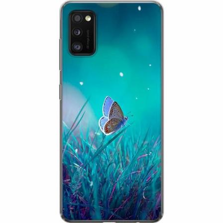Samsung Galaxy A41 Genomskinligt Skal Magical Butterfly
