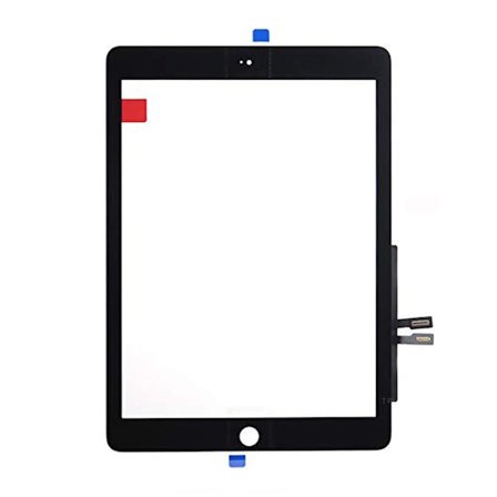 iPad 6 Glas med Touchskärm Premium - Svart