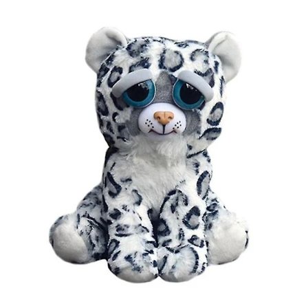 Feisty Pets Ansiktsförändrande Plyschdocka Rolig Leksak Gosedjur Present Till Barn Pojke Flicka Ny 20cm Leopard[CO]