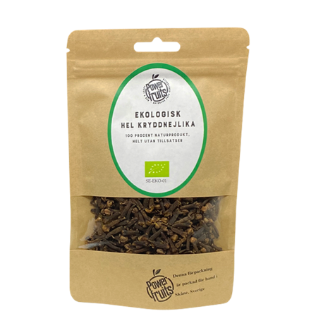 Powerfruits Økologisk Hel Kryddernellik 50 g