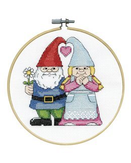 Broderipakke Bilde Gnomer - Design Works Crafts