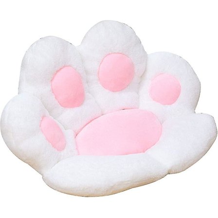 Kattens Potes Pute - Søt Kattens Potes Form for Lat Sofa og Kontorstol Komfort