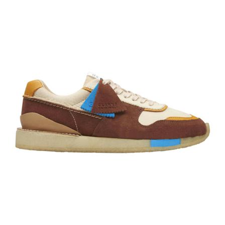 Clarks Sneakers , Bruin , Heren , Maat: 42 EU