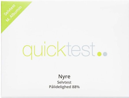 Quicktest Nyre Albumin Nyretest, Medicin & Pleje, Hjemmetests, Øvrige Tests