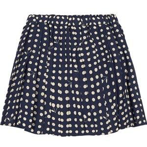 Bonpoint Jais Pleated Dotted Skirt Navy 12 Years - Skirts - 12 years - Navy