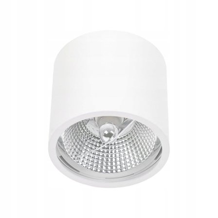 PROVERO CARLO YTTERMONTERAD ARMATUR RUND VIT HERMETISK TAKSPOTLIGHT_MGF